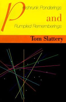 portada preshrunk ponderings and rumpled rememberings (en Inglés)