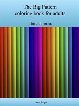 portada The Third Big Pattern coloring book for adults (en Inglés)