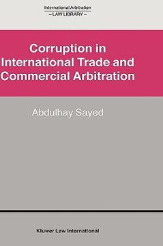 portada corruption in international trade and commercial arbitration (en Inglés)