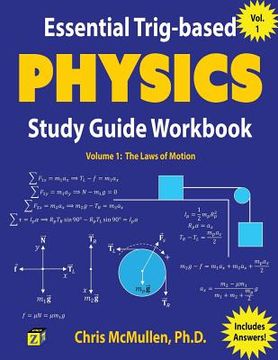 portada Essential Trig-based Physics Study Guide Workbook: The Laws of Motion (in English)