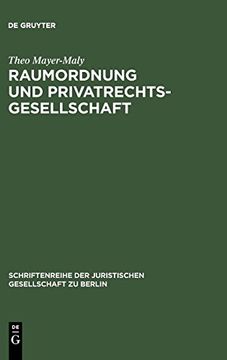 portada Raumordnung und Privatrechtsgesellschaft (en Alemán)