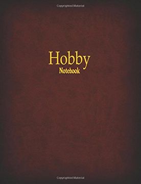 portada Hobby Not: 1/4 Inch Cross Grid Graph Ruled, 120 Pages, 8.5” x 11”
