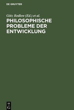 portada Philosophische Probleme der Entwicklung (en Alemán)