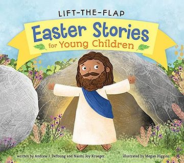 portada Lift-The-Flap Easter Stories for Young Children (Lift-The-Flap Bible Stories) (en Inglés)