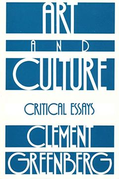 portada Art and Culture: Critical Essays (en Inglés)
