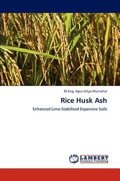portada rice husk ash (en Inglés)
