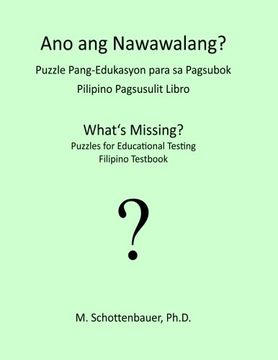 portada What's Missing?  Puzzles for Educational Testing: Filipino Testbook