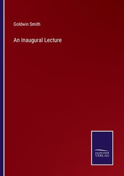 portada An Inaugural Lecture (en Inglés)