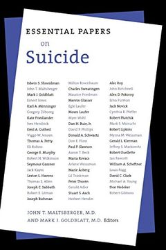 portada Essential Papers on Suicide (en Inglés)