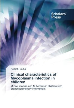 portada Clinical characteristics of Mycoplasma infection in children: M.pneumoniae and M.hominis in children with bronchopulmonary involvement