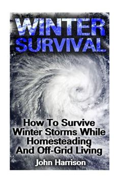 portada Winter Survival: How To Survive Winter Storms While Homesteading And Off-Grid Living: (Prepper's Guide, Survival Guide, Alternative Med (in English)