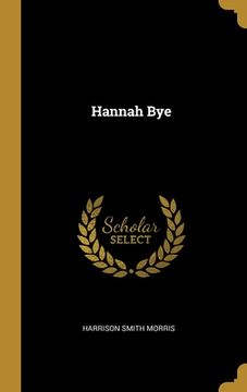 portada Hannah Bye (en Inglés)