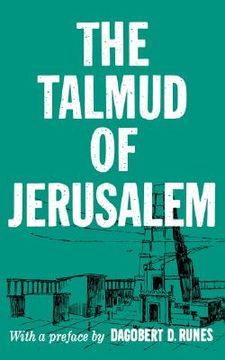 portada the talmud of jerusalem (en Inglés)