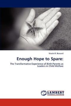 portada enough hope to spare (in English)