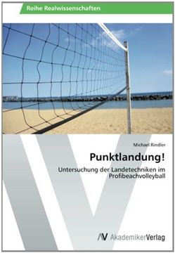 portada Punktlandung!: Untersuchung der Landetechniken im Profibeachvolleyball
