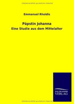 portada Ppstin Johanna Eine Studie aus dem Mittelalter (en Alemán)