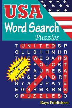portada Usa Word Search Puzzles (Volume 1) (en Inglés)