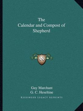 portada the calendar and compost of shepherd (en Inglés)