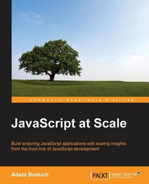 portada JavaScript at Scale (en Inglés)