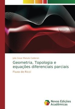 portada Geometria, Topologia e equações diferenciais parciais: Fluxo de Ricci