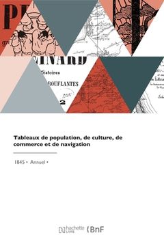portada Tableaux de population, de culture, de commerce et de navigation (in French)