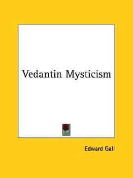portada vedantin mysticism (en Inglés)