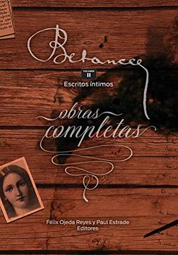 portada Ramon Emeterio Betances: Obras Completas (Vol. Ii): Escritos Íntimos: Volume 2