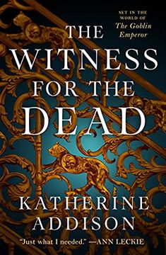 portada Witness for the Dead (The Cemeteries of Amalo, 1) (in English)