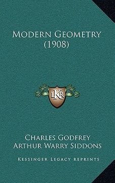 portada modern geometry (1908) (in English)