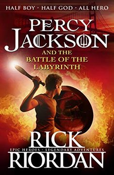 portada Percy Jackson and the Battle of the Labyrinth (en Inglés)