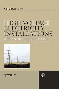 portada high voltage electricity installations: a planning perspective