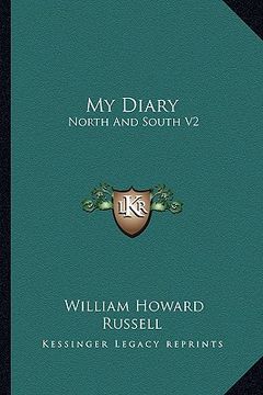 portada my diary: north and south v2 (en Inglés)