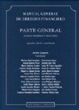 portada manual general de derecho financiero (in Spanish)