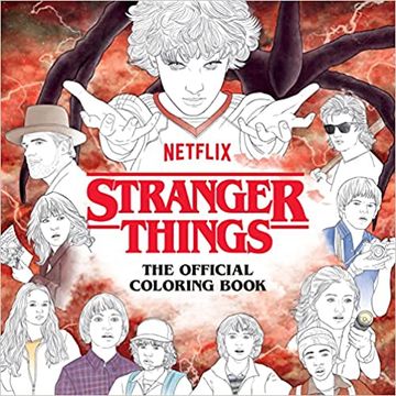 portada Stranger Things: The Official Coloring Book (en Inglés)