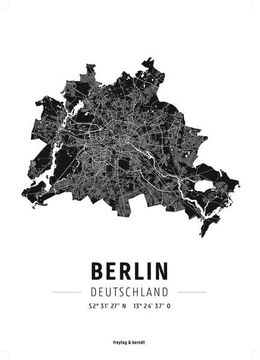 portada Berlin, Designposter, Hochglanz-Fotopapier (en Inglés)