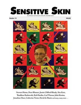 portada Sensitive Skin #13: Art & Literature for and by the Criminally Insane (in English)