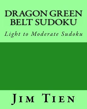 portada Dragon Green Belt Sudoku: Light to Moderate Sudoku