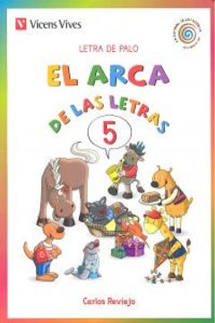 portada El Arca De Las Letras 5. Letra De Palo. EI 5 (in Spanish)