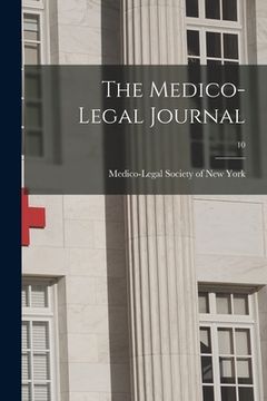 portada The Medico-legal Journal; 10 (en Inglés)