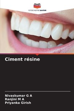 portada Ciment résine (en Francés)