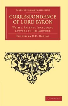 portada Correspondence of Lord Byron Paperback (Cambridge Library Collection - Literary Studies) (en Inglés)