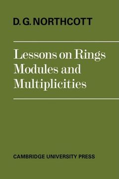 portada Lessons on Rings, Modules and Multiplicities (en Inglés)