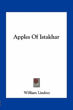 portada apples of istakhar (en Inglés)