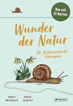 portada Wunder der Natur - 30 Achtsamkeitsübungen: Box mit 31 Karten (en Alemán)