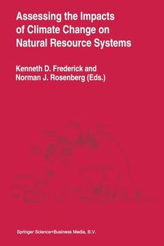 portada Assessing the Impacts of Climate Change on Natural Resource Systems (en Inglés)