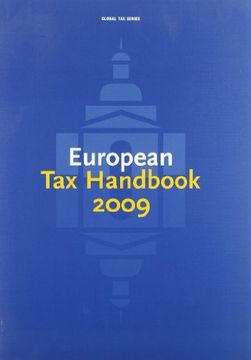 portada European tax handbook 2009