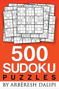 portada 500 Sudoku Puzzles (en Inglés)