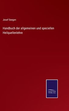 portada Handbuch der allgemeinen und speciellen Heilquellenlehre (en Alemán)