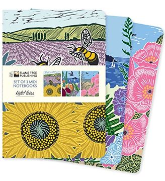 portada Kate Heiss set of 3 Midi Notebooks (Midi Notebook Collections) (en Inglés)