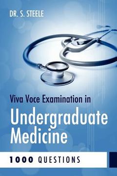 portada viva voce examination in undergraduate medicine; 1000 questions (en Inglés)